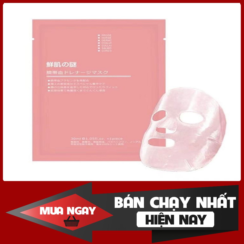 Mặt Nạ Nhau Thai Cừu Nhật Bản (Cam Kết Chính Hãng)