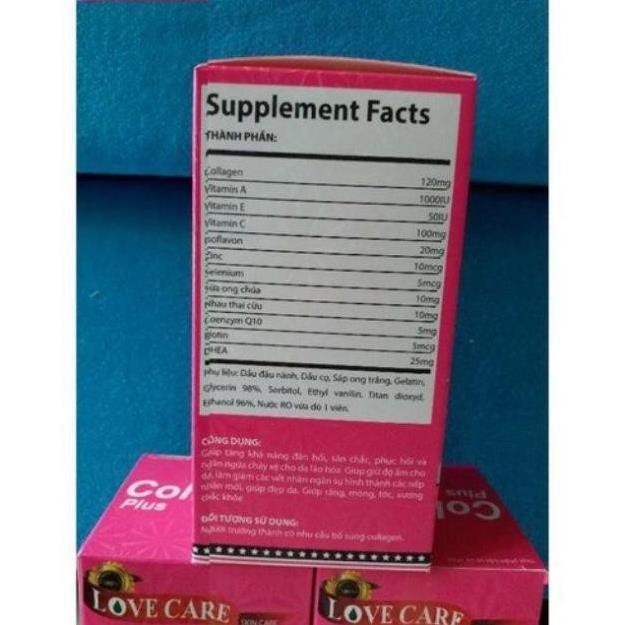 ĐẸP DA, SÁNG DA - COLLAGEN + C nhau thai cừu sữa ong chúa 60 viên | BigBuy360 - bigbuy360.vn