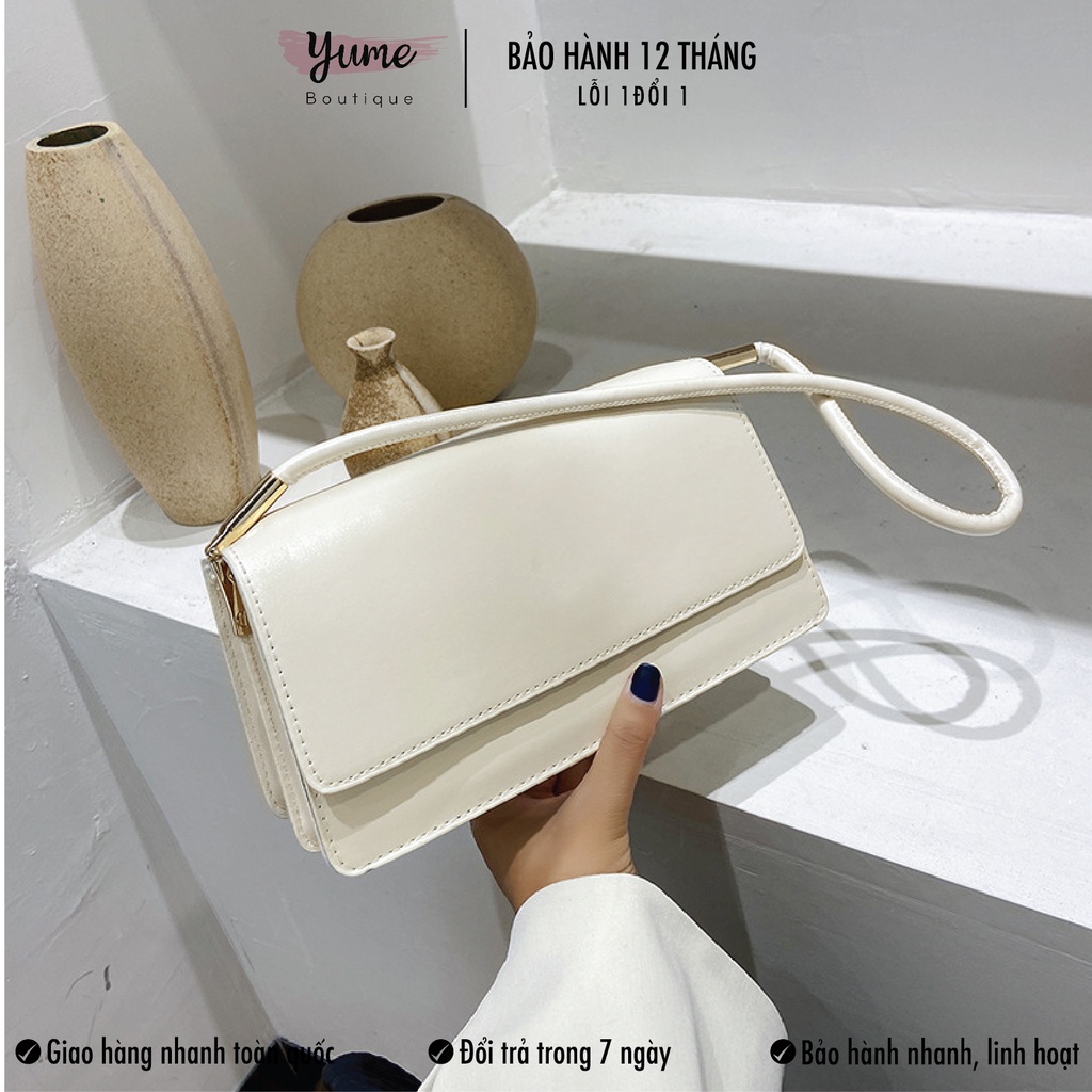 Túi Xách Nữ Kẹp Nách Trơn Thiết Kế Đơn Giản,Sang Trọng Dễ Phối Đồ TCN01