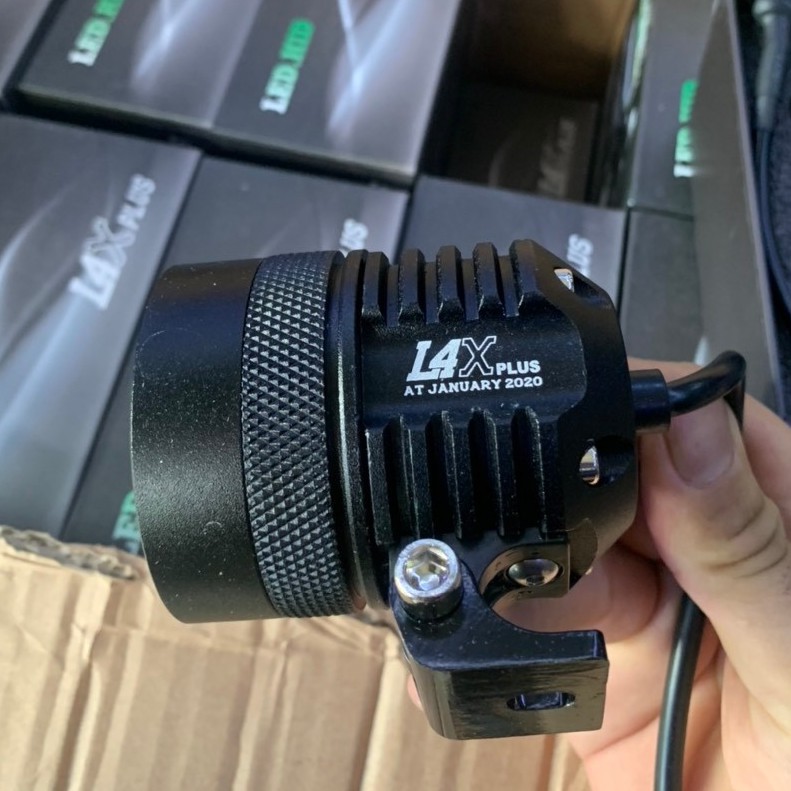 Trợ Sáng L4X Plus XML2 Kính Tím Choá Nhôm