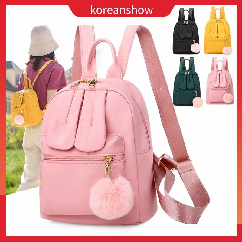 Ba Lô Mini Dễ Thương Sekolah Beg Galas Wanita Beg SandanWanita Murah Beg Galas Belakang Perempuan Cho Nữ