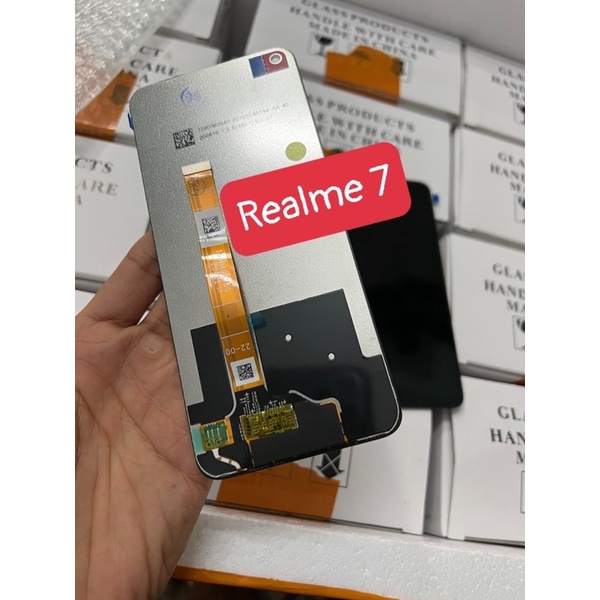 Màn hình Realme 7 công ty full bộ mầu đen