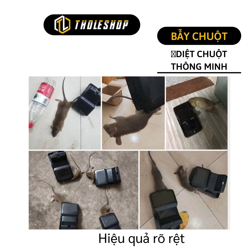 Bẫy Chuột - Dụng Cụ Bẫy Kẹp Chuột Thông Minh, Tiêu Chuẩn Châu Âu 5438