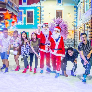 HCM [E-Voucher] 01 Vé điện tử Vào Khu Vui Chơi Thành Phố Tuyết Snow Town Sài Gòn, áp dụng tất cả các ngày trong tuần