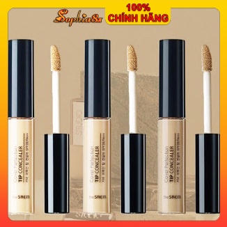 Kem che khuyết điểm quốc dân The Saem Cover Perfection Tip Concealer Spf28 PA++ CKĐ lâu trôi