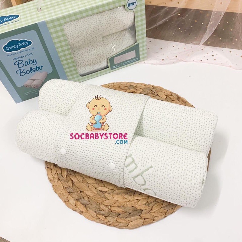 Gối chặn + Gối Ôm (2 trong 1) sợi tre Comfy baby