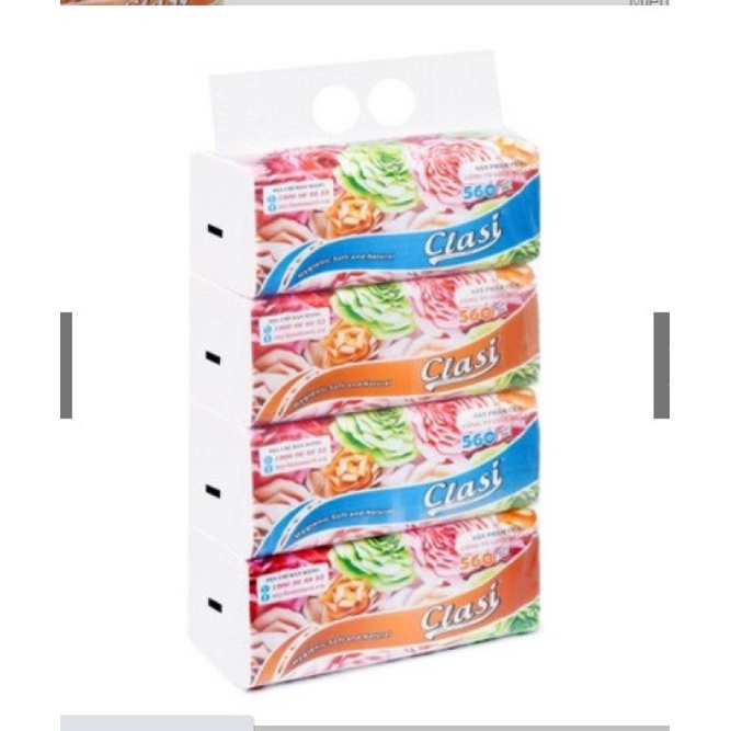 GIẤY RÚT CLASI HOA HỒNG❤️FREE SHIP❤️SIÊU DAI MỀM MẠi 3 LỚP