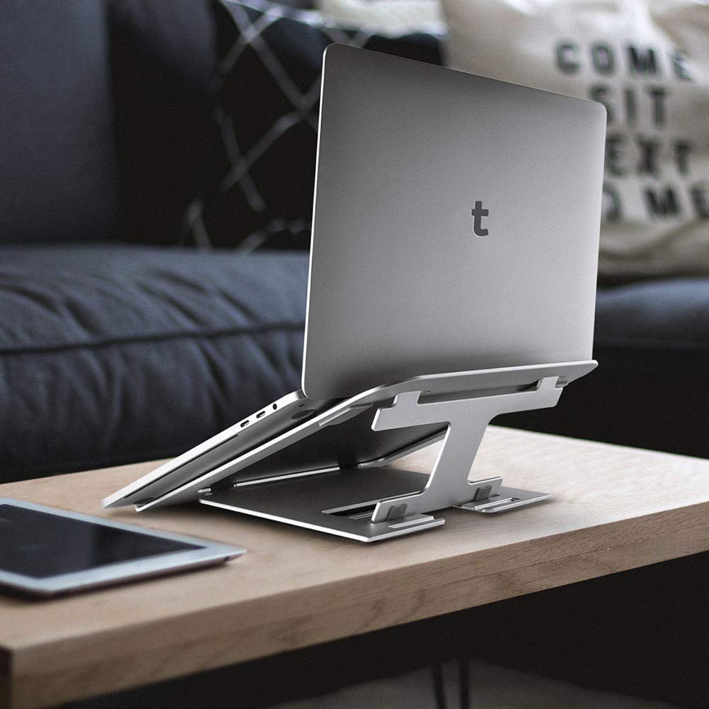 Đế tản nhiệt Tomtoc Alumium Foldable for Macbook/Laptop 11&quot; 15.6 inch