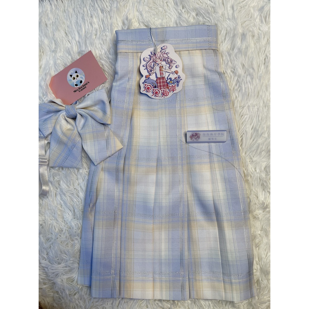 Váy JK Brand BONG BÓNG - kèm nơ và bảng tên #JK #Seifuku