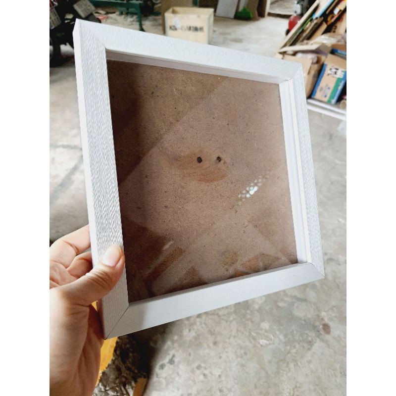 Khung 3D sâu 1.5cm size lòng 30*30/ 30×40  móc treo, chưa trang trí