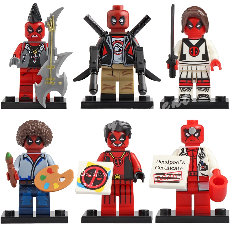 Mô Hình Đồ Chơi Nhân Vật Deadpool 6 Loại WM6050