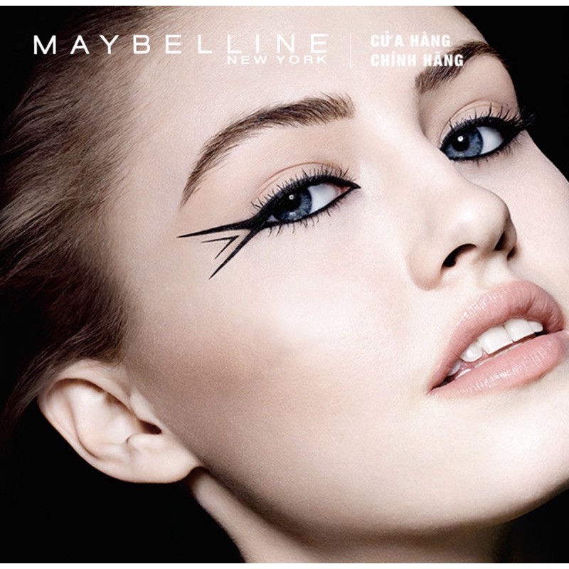 Kẻ mắt nước Eyeliner Maybelline Sắc nét lâu trôi màu đen