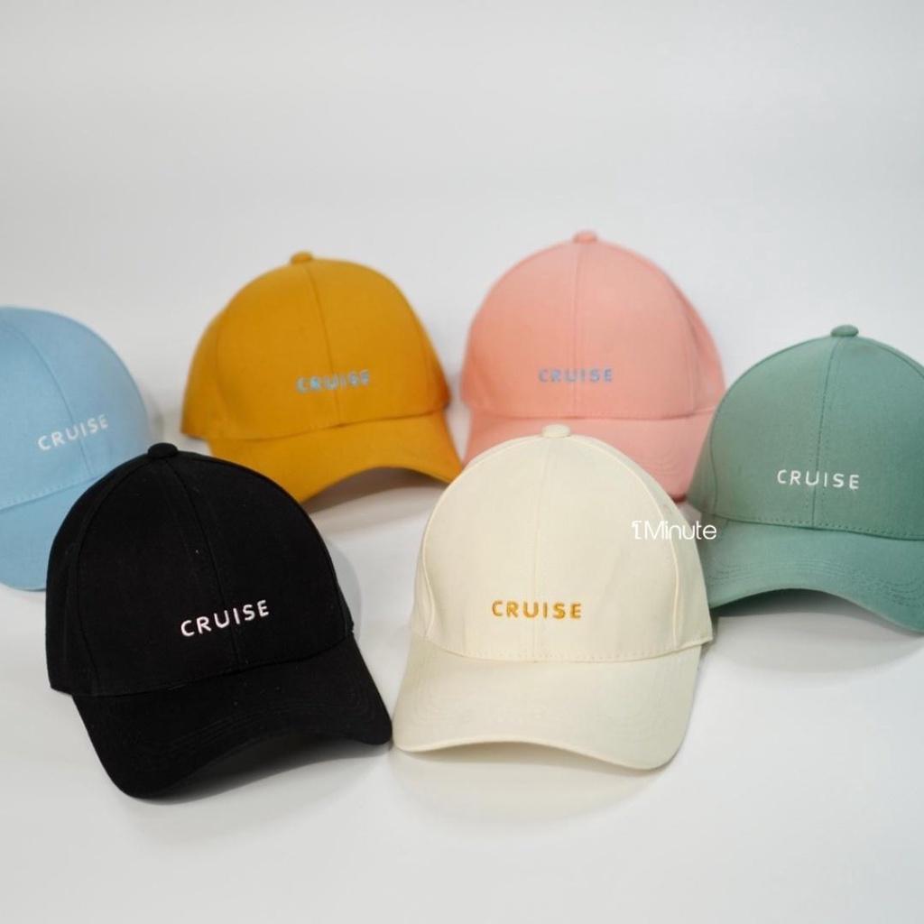 Mũ lưỡi trai - Nón kết thêu chữ Cruise form Unisex phong cách Ulzzang nam nữ