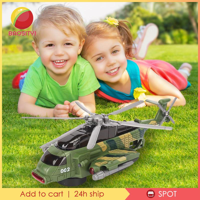 Máy Bay Trực Thăng Đồ Chơi Có Đèn Led Baosity1 Cho Bé Trai