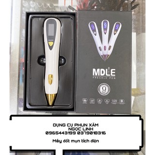 Máy đốt mụn ruồi, mụn thịt mini tích điện