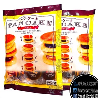 Bánh rán dorayaki mini 4 vị Pancake - Nhật Bản