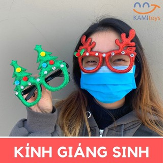 Gọng kính Noel cho trẻ em bé kính người tuyết kính ông già Noel kính tuần lộc mã 50102