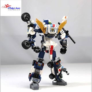 Bộ đồ chơi lắp ráp robot cảnh sát mới 41104