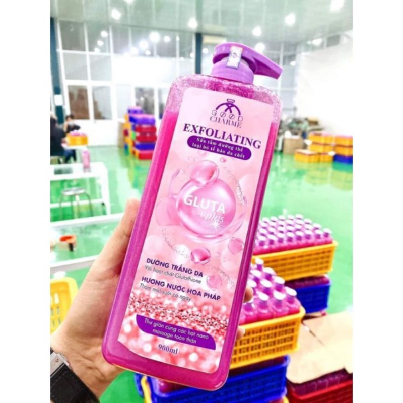 Sữa Tắm Dưỡng Thể Loại Bỏ Tế Bào Da Chết Exfoliating 900ml