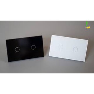 Mặt công tắc Tuya 2 nút