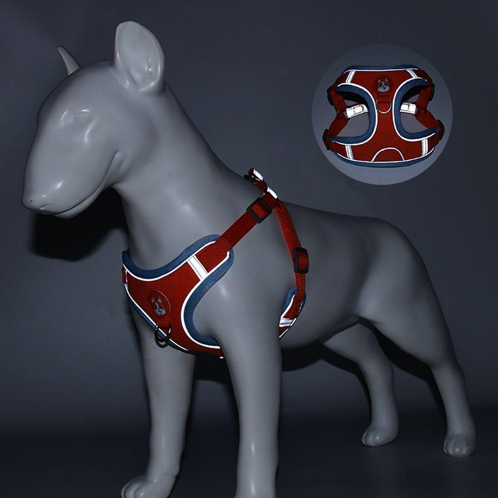 TOP Vest Harness Adjustable Dog Collars Leash Rope Cat Lead Leash