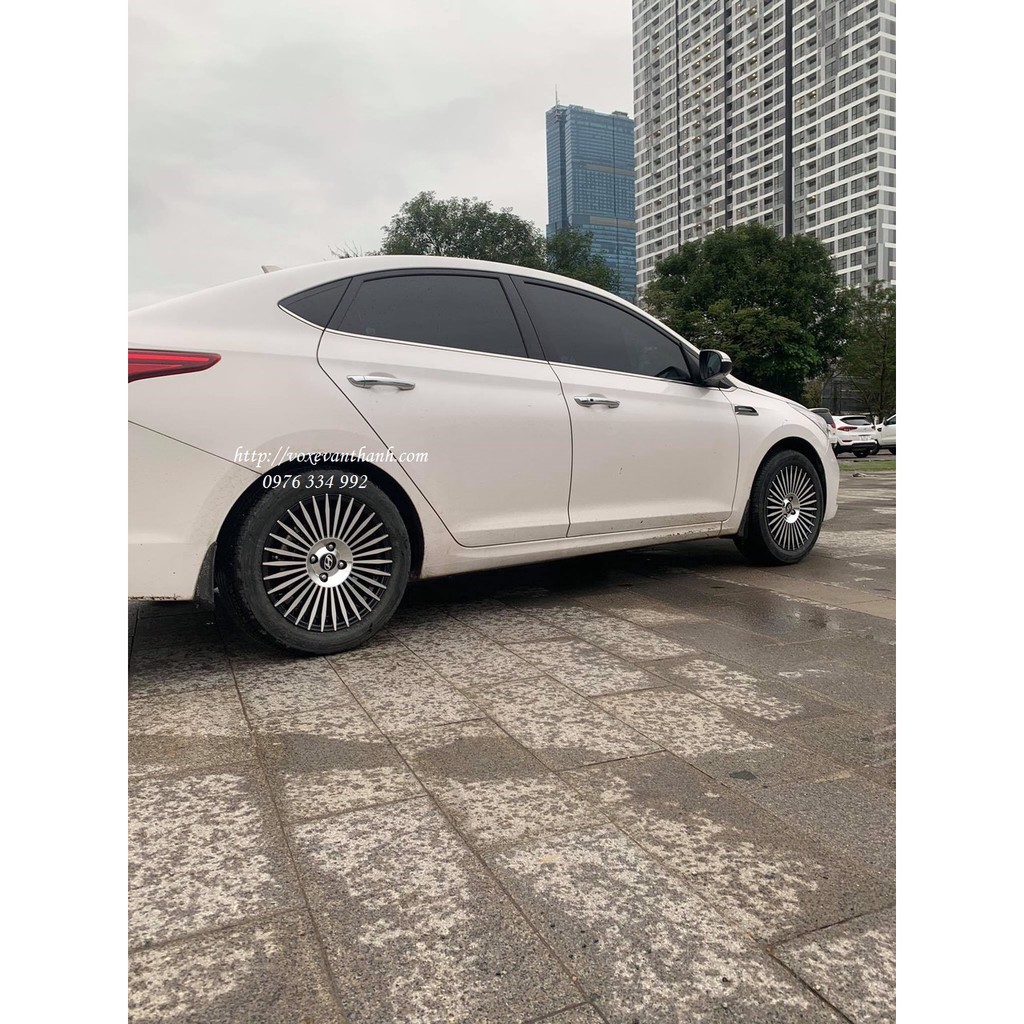 HYUNDAI ACCENT BẢN ĐẶC BIỆT ĐỘ MÂM ,LAZANG ĐẸP 16 INCH