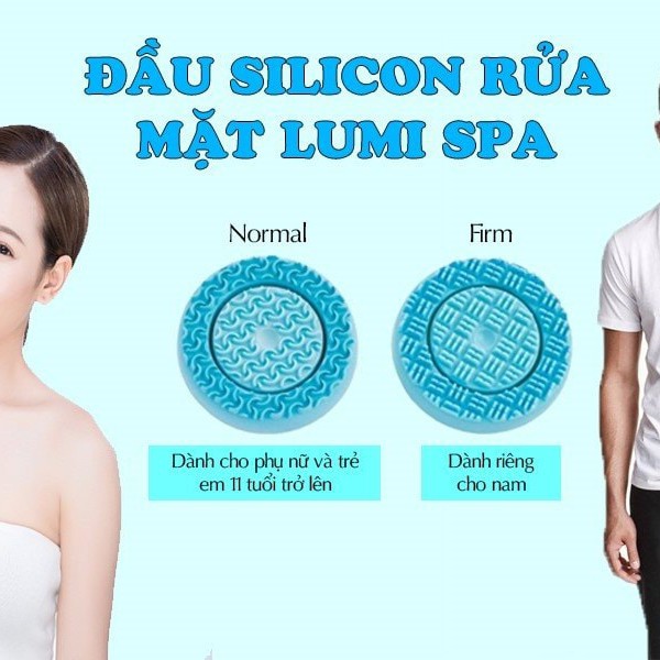 Đầu máy rửa mặt massage LUMISPA NUSKIN - Đầu Cứng dành cho đàn ông giá rẻ [HA19]