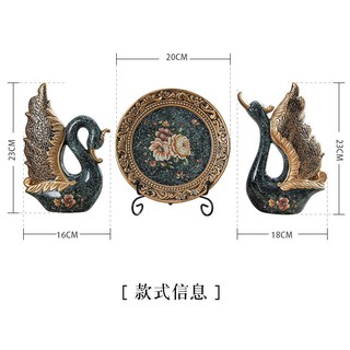 oder Bộ 2 thiên nga 1 đĩa đỏ hang Quang Chau