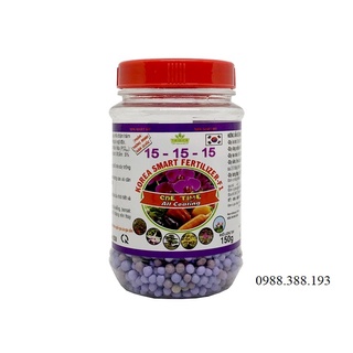 Phân tan chậm thông minh hàn quốc 15-15-15 hũ 150g