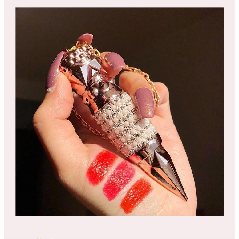 Son kem lì 💄FREESHIP💄Son 3 màu AGAG KIM CƯƠNG  lâu trôi, mềm mại, dưỡng ẩm chống trôi