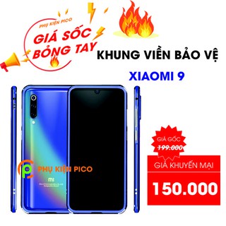 Khung bảo vệ Mi 9 kim loại - Khung viền Xiaomi Mi 9 bảo vệ Full viền máy