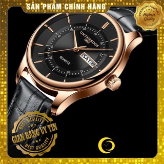 Đồng Hồ Da nam chính hãng ONTHEEDGE | ON029 Mặt 40mm Chống Nước 3ATM |Doanh nhân|