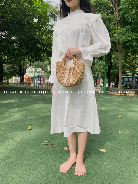 Chân váy đũi dài style Hàn Quốc - Dorita Boutique | BigBuy360 - bigbuy360.vn