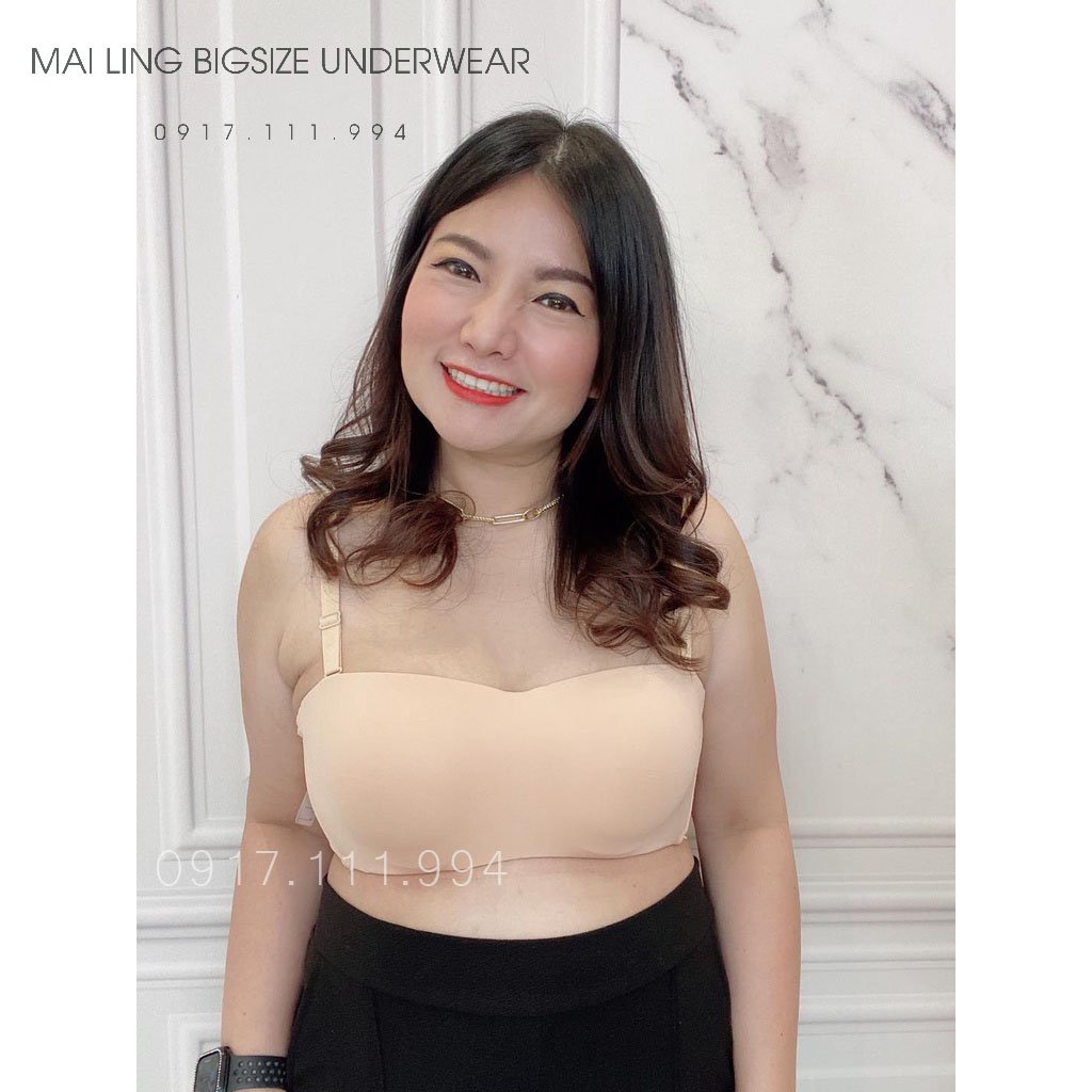 Áo Lót Nữ Bigsize Chống Tụt Thái Lan, Có Gọng, Bảng Lưng 4 Móc Che Mỡ Lưng, Mỡ Nách |Cúp B-Size 34-46|
