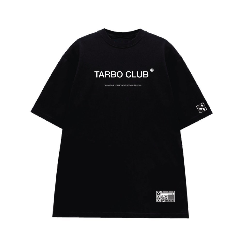 TARBO TEE BASIC V-2 TARBO ÁO THUN TAY NGẮN NAM NỮ - ( V414)