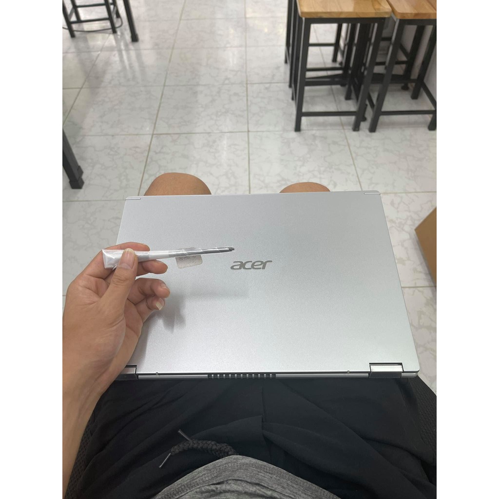 Laptop 2 in 1 Acer Spin 3 i5-1035G1 8G 256G 14 inch FHD dành cho doanh nhân mới 100% có kèm bút cảm ứng theo máy