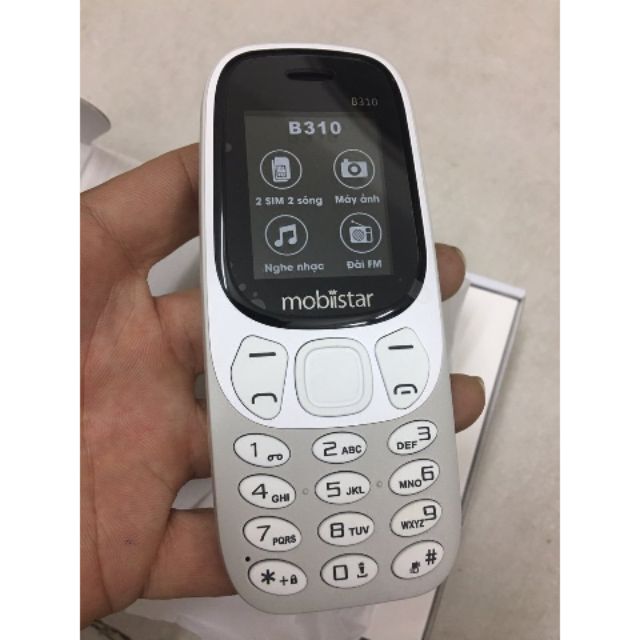 Điện thoại MobiiStar B310 chính hãng bảo hành 12 tháng