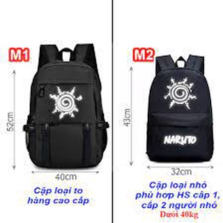 Balo naruto phản quang, cặp naruto phản quang , balo in theo yêu cầu