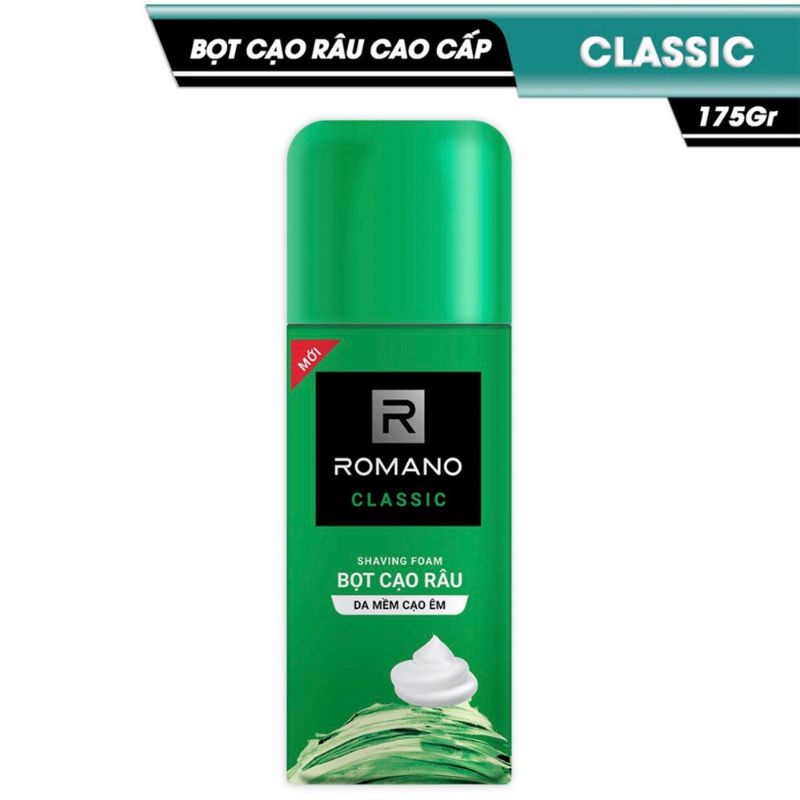 Bọt cạo râu Romano 175ml