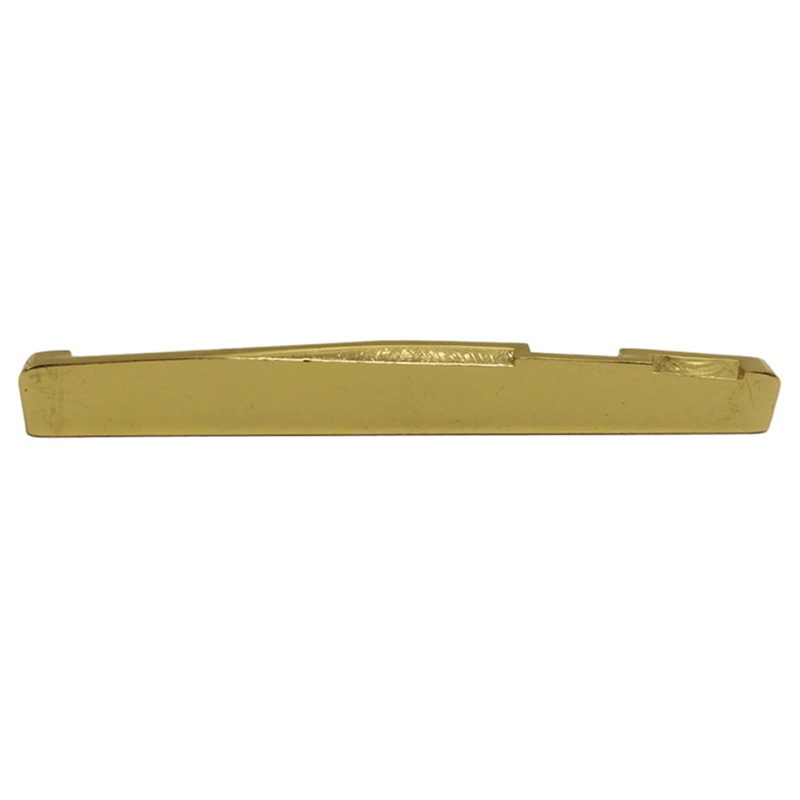 Ngựa Đàn Guitar Acoustic Bằng Đồng Thau Màu Vàng 72*3*6.9/7.8mm