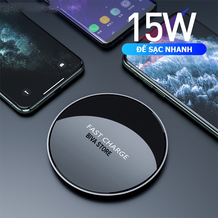 Đế sạc không dây đa năng 4 in 1 20W 15W 10W cho Samsung Nhà Táo