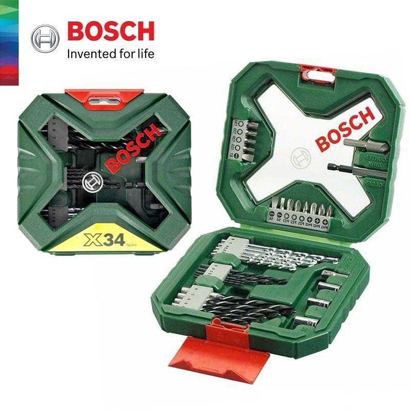 Bộ mũi khoan và vặn vít X-Line 34 món Bosch