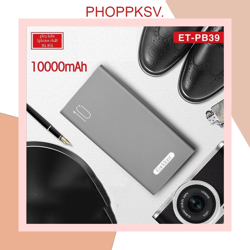 Sạc dự phòng earldom 10.000mah PB 39