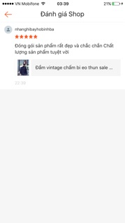 Đầm vintage chấm bi eo thun sale mạnh