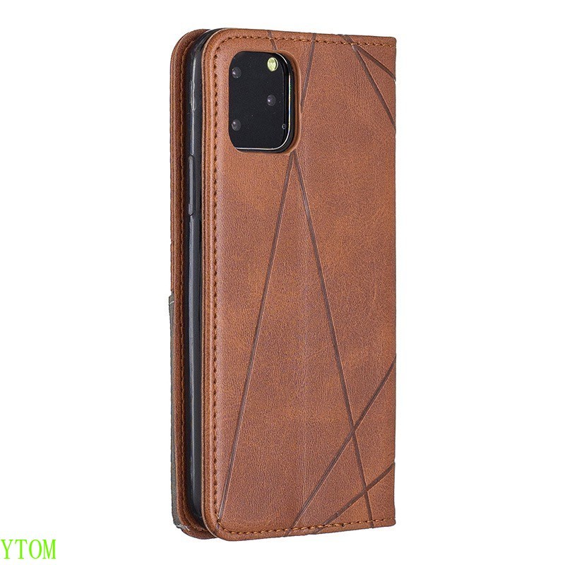 Bao Da Điện Thoại Nắp Lật Khóa Nam Châm Thời Trang Cho VIVO Y15S Y21 Y21S Y17 Y11 Y12 Y15 Y20 Y20i Y12S Y51 2020 V21E 4G 5G V21