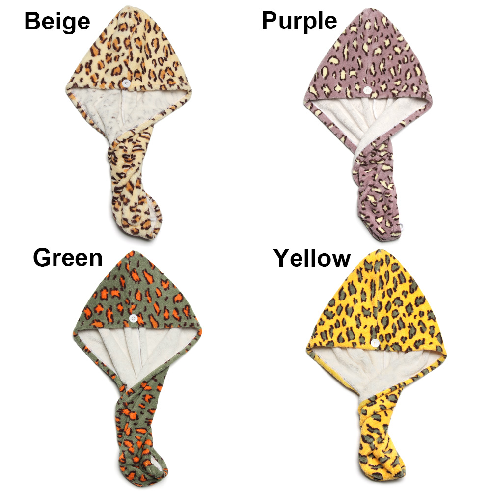 Khăn Tắm Sợi Siêu Thấm Hút Họa Tiết Da Báo