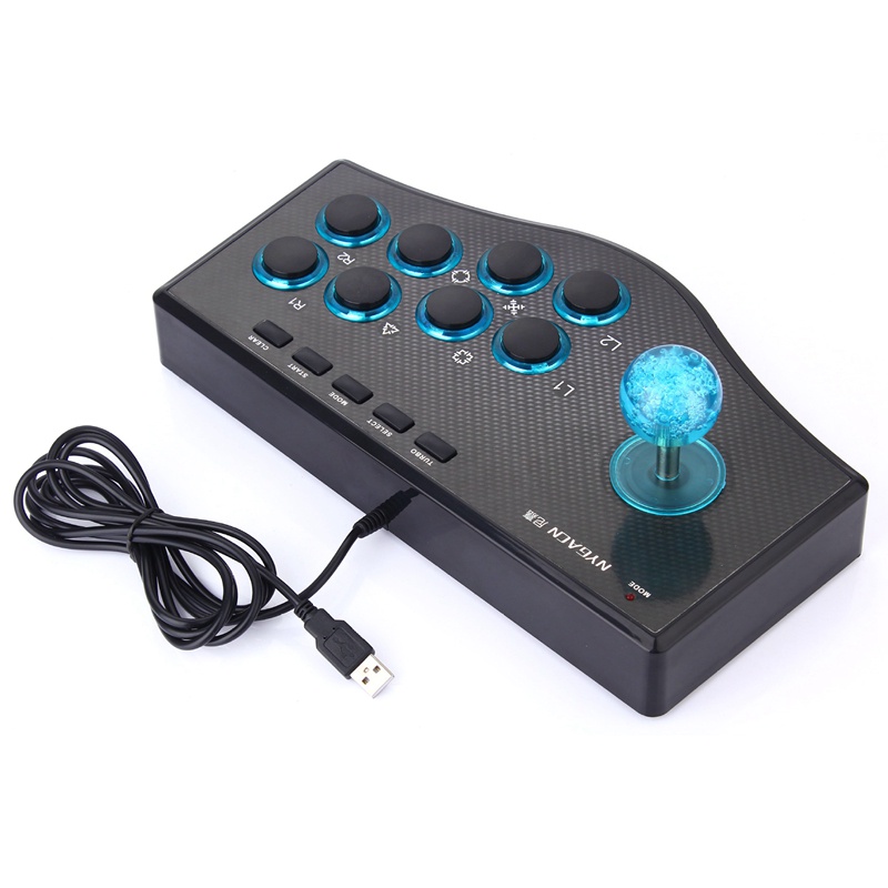 Wired Arcade Joystick for PS3 Computer PC Gamepad Gaming Console