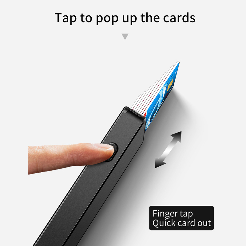 Ví Đựng Thẻ Tín Dụng RFID Bằng Nhôm Siêu Mỏng