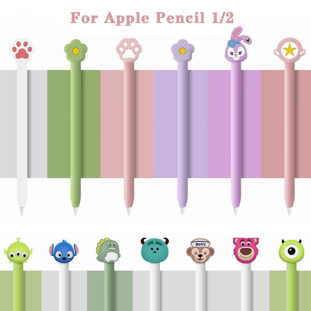 Ốp Lưng Dễ Thương Tương Thích Cho iPad Apple Pencil Pro 2 1 Gen Body Case Búp Bê Hoạt Hình Dễ Thương