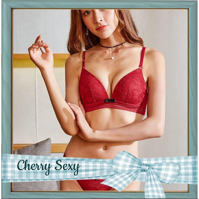 Bộ lot cao cấp không gọng, đệm mỏng siêu sexy- Hàng nhập khẩu Quảng Châu- Cam kết hoàn tiền khi sản phẩm không như hình
